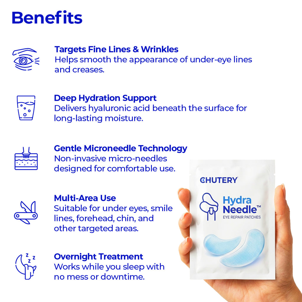 Chutery HydraNeedle™ Eye Repair Patches